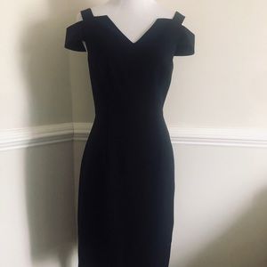 FINAL SALE! Adrianna Papell Cocktail Black Dress